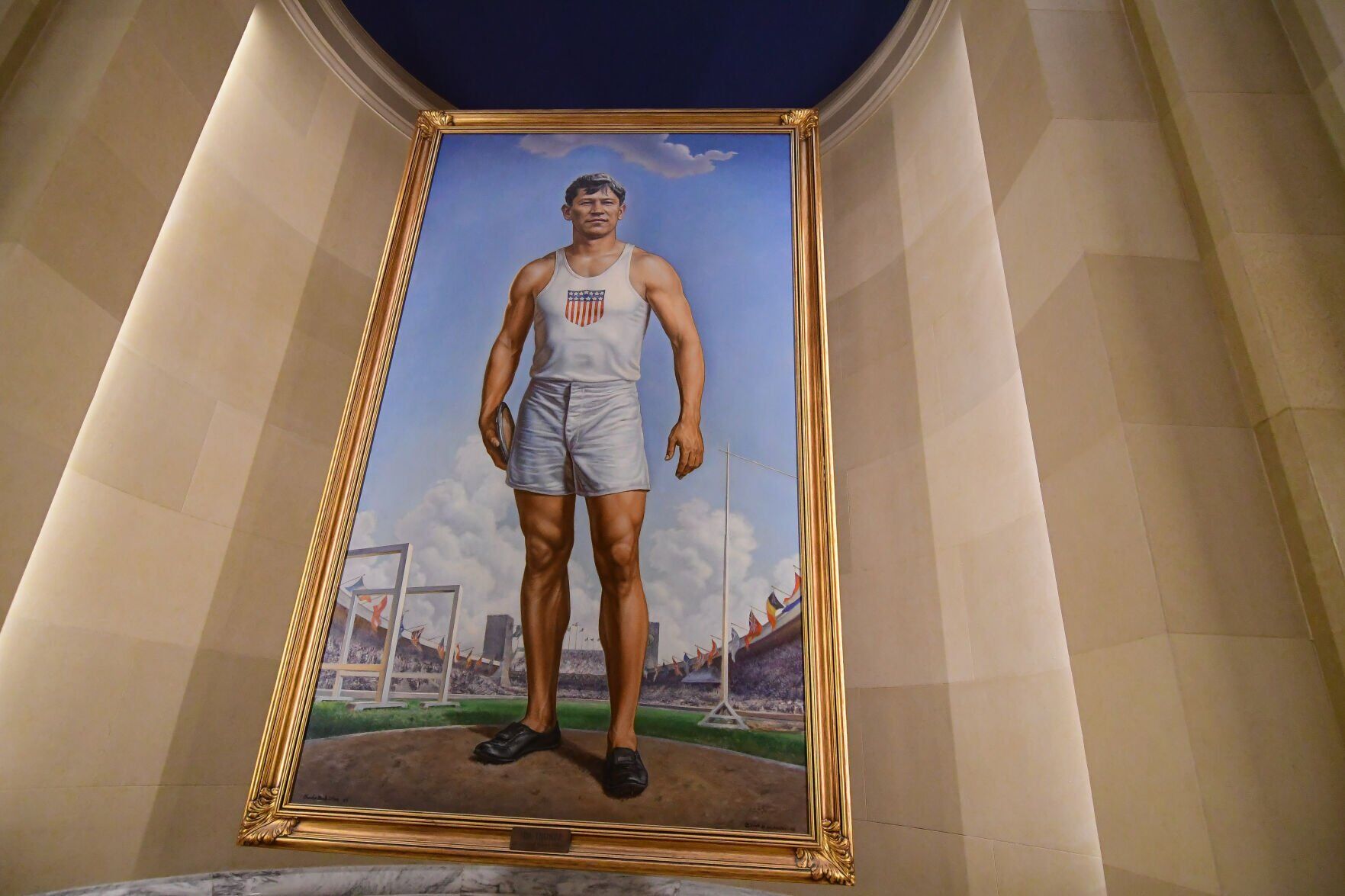 Oklahoma State Capitol mural